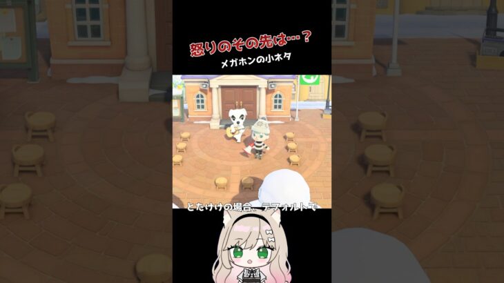 Switch2版でしか使えないメガホンの小ネタ #あつ森 #shorts