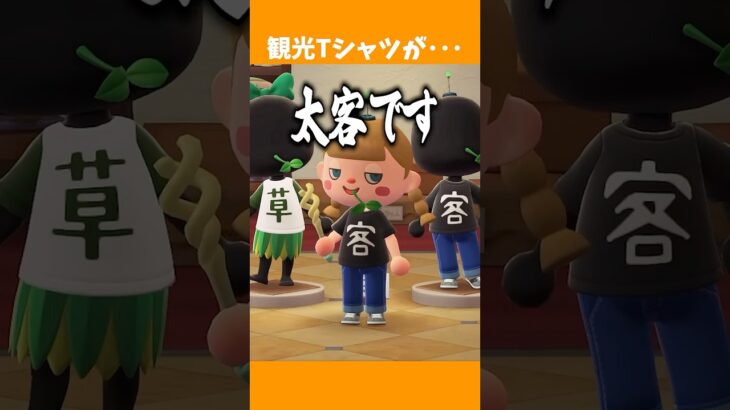 爆誕！「太客」Tシャツ【あつ森アプデ Ver.3.0】