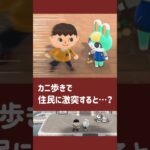 【あつ森】カニ歩きで住民に激突すると……【小ネタ】【あつまれ どうぶつの森】【Ver.3.0／Nintendo Switch 2 Edition】#あつ森 #あつまれどうぶつの森