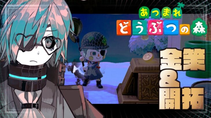 【あつ森】アプデ待機勢、手段を択ばずラストスパート【あのにむ/個人Vtuber】