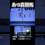 衝撃のラストWWWあつ森界最速を決めるガチ競馬#あつ森ダービー #あつまれどうぶつの森