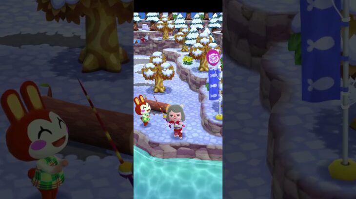 ポケ森・つり大会#ゲーム#ポケ森#あつ森#animalcrossing