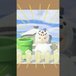 雪だるまになりたい…‼️🥺☃️ #あつ森 #あつまれどうぶつの森 #animalcrossing #acnh #雪だるま #ゲーム実況