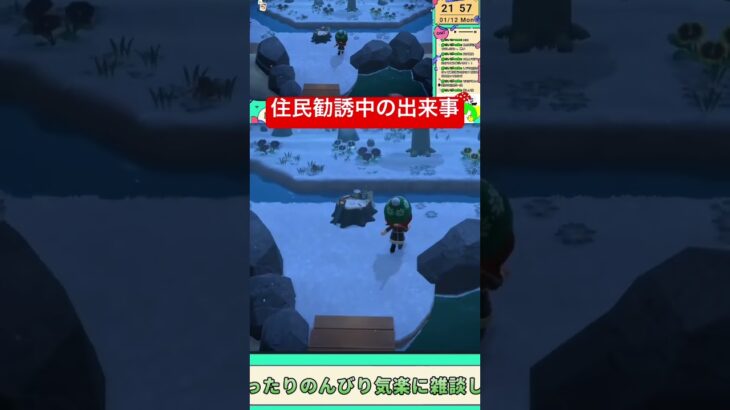 【あつ森配信切り抜き】言霊を操るおろし。 #あつ森 #あつまれどうぶつの森 #animalcrossing #ゲーム実況 #ゲーム #実況 #shorts