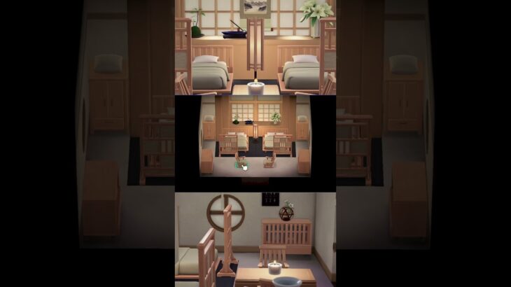 和風がテーマの客室づくり🎋#あつ森 #あつまれどうぶつの森 #animalcrossingnewhorizons #animalcrossing