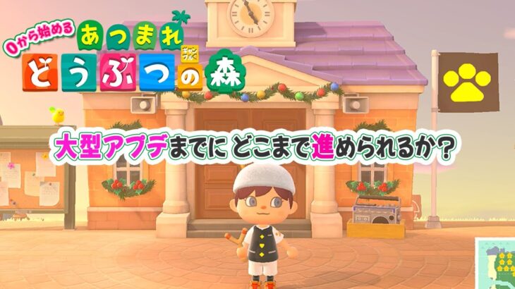 【あつ森】どうなる？カブ価💦🔔ベル集め・釣り・虫取りetc 大型アプデまでに色々準備しよう！🎬85 #switch #ギャン森 #大型プデまでに