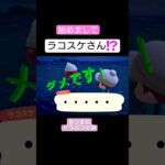 【あつ森】ホタテをあげない もちゃまるさん🎵ラコスケさん！次会った時はもらえたらいいね！#あつ森  #あつまれどうぶつの森  #どうぶつの森  #shorts  #切り抜き  #もちゃまる