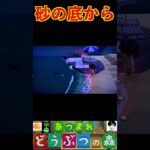 砂の底から #あつまれどうぶつの森 #shorts #あつ森