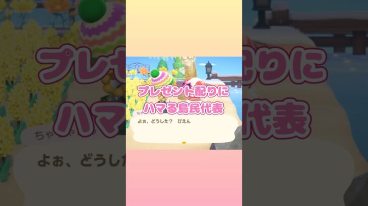 プレゼントっていいよね🎁#あつ森 #shorts