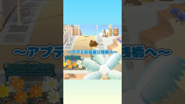 アプデ前桟橋見納め🙏#あつ森 #shorts