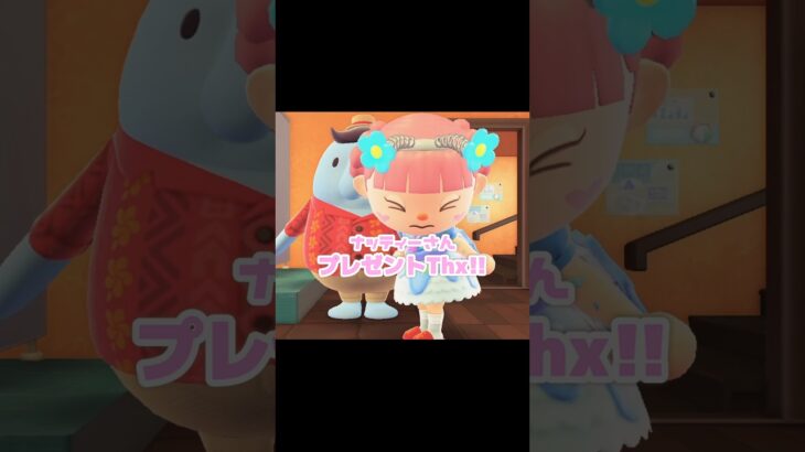 お手紙が消えて幻のプレゼントになりました…？！？！#あつ森 #どうぶつの森 #あつまれどうぶつの森 #どう森 #shortvideo #short #shorts #ナッティーさん