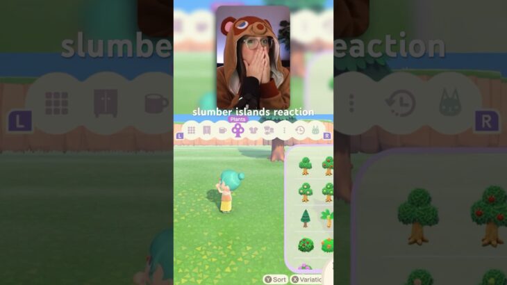 slumber islands are going to change EVERYTHING! 💭 #animalcrossing #acnh