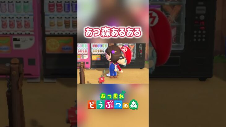 めり込みバグ(?) #あつまれどうぶつの森 #あつ森 #switch