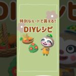 【あつ森】特別なルートで貰えるレシピ🌟