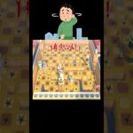 運が悪いと一生落ちるあみだくじ🎲🕳️#あつ森 #落とし穴レース