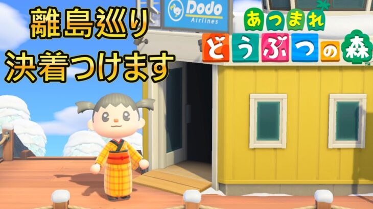 【あつまれどうぶつの森/あつ森】決着つけましょう✈【生配信】