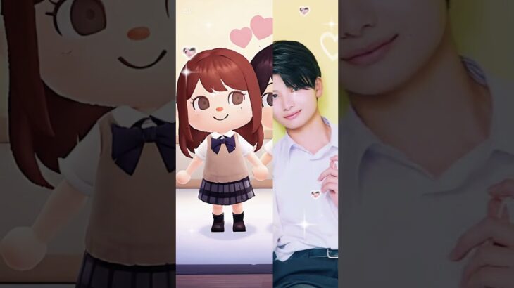 あつ森にしてみた！#りのん #あつ森