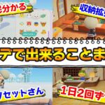 【あつ森】フライングアプデきた！初日からやっておきたいことまとめ【あつまれ どうぶつの森】【ぽんすけ】