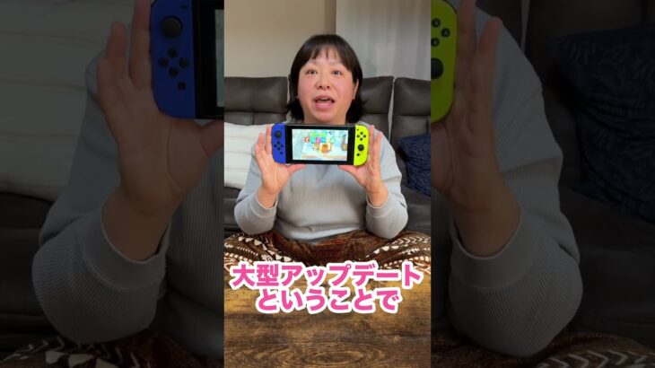 あつ森３.０アップデートきたー！