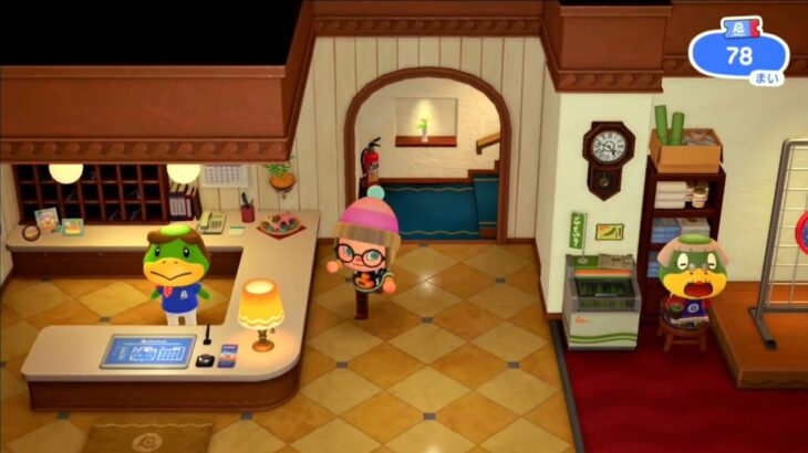 【あつ森】ホテルコーディネート第２弾和風の部屋