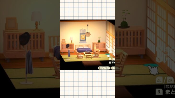 【あつ森】新家具を使って和風テーマなお部屋づくり👘🎍 #あつ森 #あつまれどうぶつの森 #あつ森アプデ