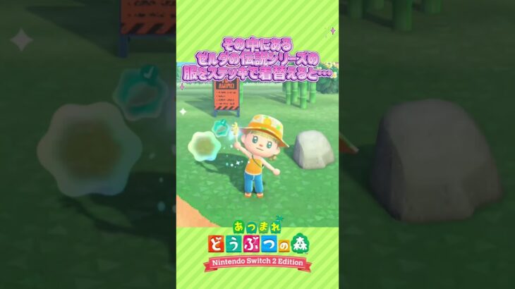 【あつ森アプデ】ゼルダコラボ衣装が最高すぎた！！！ #あつ森 #ゲーム実況 #あつまれどうぶつの森 #ゲーム #ゼルダの伝説 #ゼルダ #ゼルダの伝説ティアーズオブザキングダム