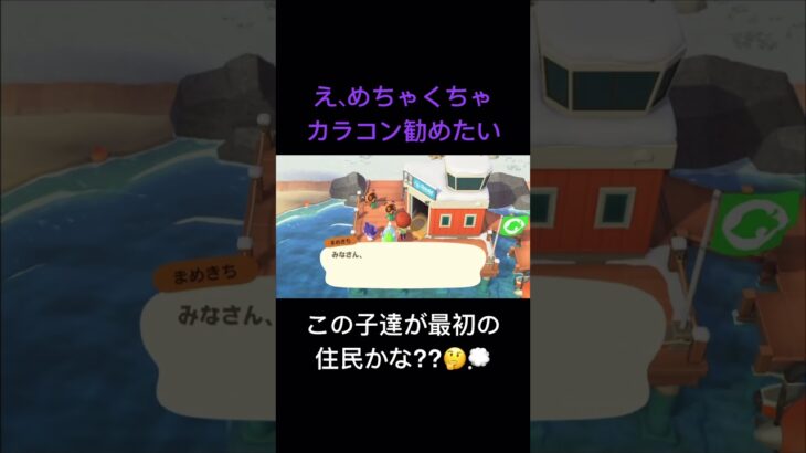 カラコンっぽくなってる？#あつ森 #あつまれどうぶつの森 #どうぶつの森