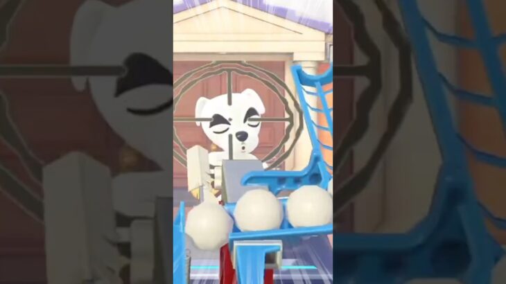 頭を撃ち抜かれるとたけけ #あつ森