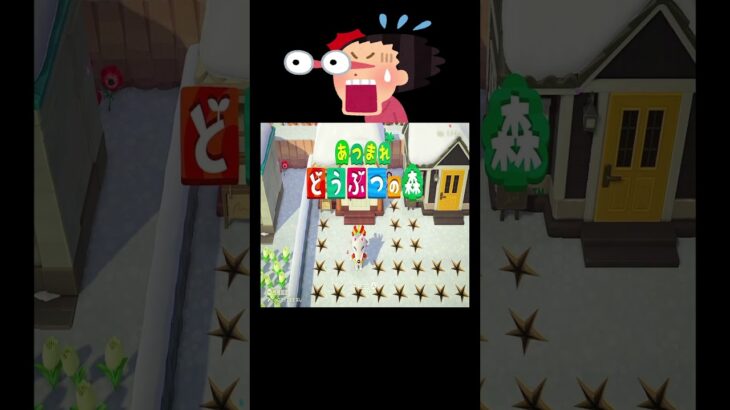 お祭り当日の朝から落とし穴ドッキリ🎉💥#あつ森 #落とし穴