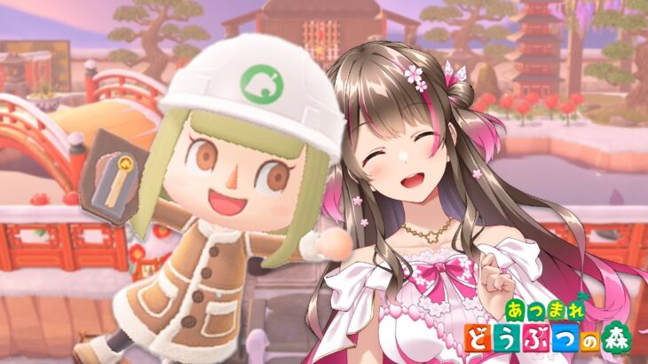 【あつ森】全ての種類・色の花が咲く「フラワーガーデン」を作る 完成編 ～島クリ配信～【あつまれどうぶつの森】