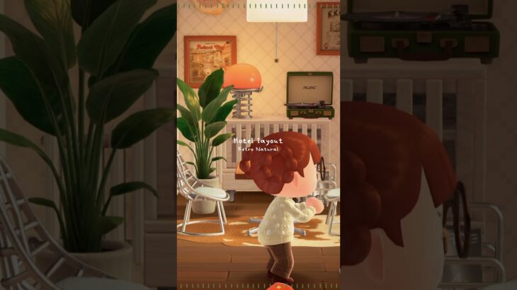 ⬆️お部屋レイアウト動画はこちら🪴 #あつ森 #youtubeshorts