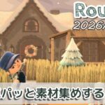 🔴【あつ森】モヤモヤ観光客がいたら部屋づくりになる気がするルーティン配信/2026/02/26【生配信】
