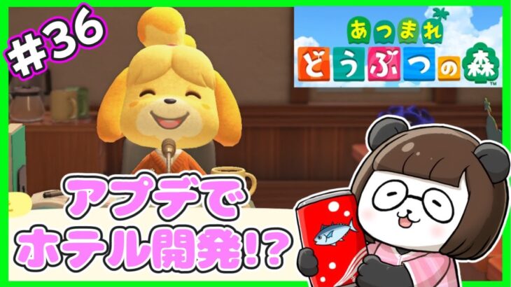 【あつ森】#36　アプデが来たので一年ぶりにあつ森！【プレミア公開】