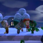 【あつ森4島目🏝️】鬼やキツネがやって来ただなも！