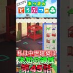 【あつ森】　出遅れ借金あつ森生活第45話『未知の領域』