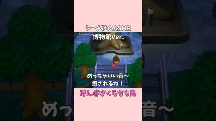 【あつ森】癒やしのASMR🎧博物館の足音が最高すぎる…✨