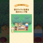 バーベキュー会場が完成🍖 #あつ森 #acnh #島クリ