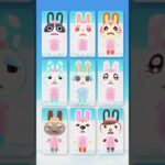 【けけマリア】白衣の天使になったウサギガールズ？？？ #あつ森 #けけアイドル #animalcrossing #あつまれどうぶつの森