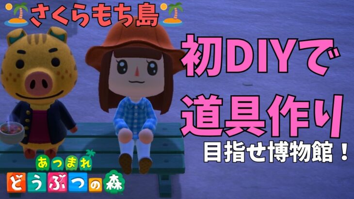 【あつ森】住人とchillタイム🎵のんびり博物館を目指します！