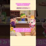 【あつ森】再びゆきみちゃん現る@たーさんの趣味の部屋 #mochachan島 #たーさんお仕事に行ったよ #shorts
