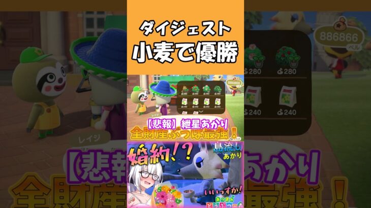 【あつ森】小麦だーい好き！＃あつ森　＃short【ボイスロイド実況】