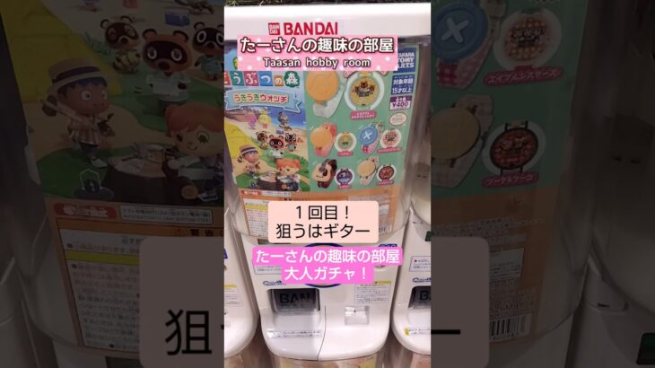 【あつ森】➀大人ガチャ１回目！@たーさんの趣味の部屋 #たーさんのガチャガチャ#あつもりガチャ#ガチャガチャ #shorts