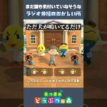 【あつ森】ラジオ体操のココがおかしい(？)  #shorts