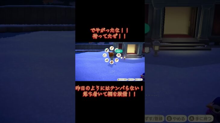 【あつ森】オケラリベンジのリベンジ！ #shorts #あつまれどうぶつの森 #あつ森 #ゲーム #任天堂Switch