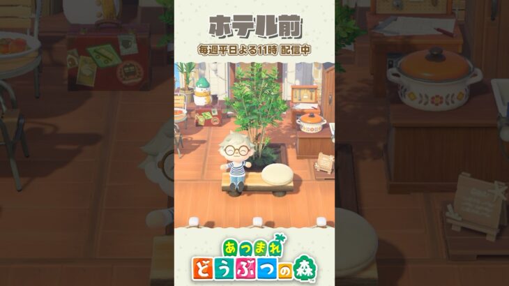 ホテル前のクリエイトどうしてる？ 【あつ森】 #shorts #あつ森 #あつまれどうぶつの森 #animalcrossing #acnh