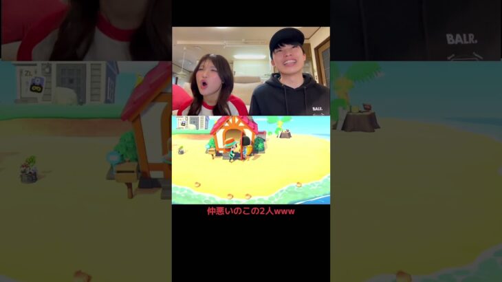 友達とゲームしたよ！楽しいね！#どうぶつの森#あつ森