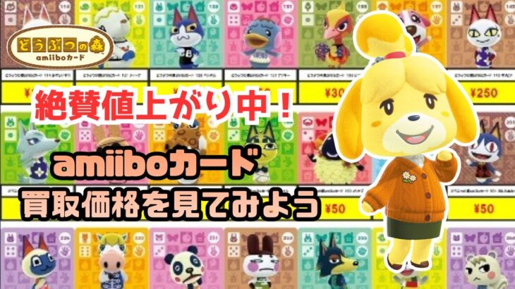 【あつ森】絶賛高騰中！アミーボカード買取価格を見てみよう！２０２６年２月版