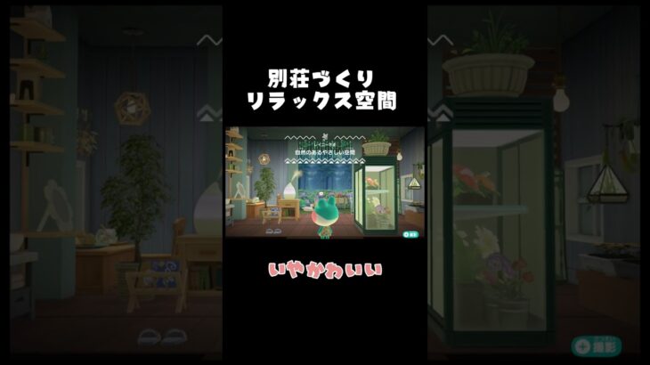 レイニーのリラックス空間🌿【あつ森】 #あつ森 #あつまれどうぶつの森 #ハピパラ  #ゲーム実況 #配信切り抜き