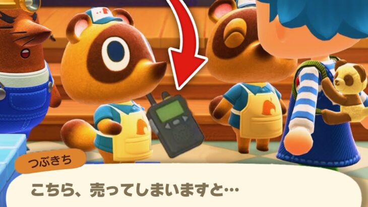 リセットさんのトランシーバーを売ったらいくらになるのか？ 【あつ森 / あつまれどうぶつの森】