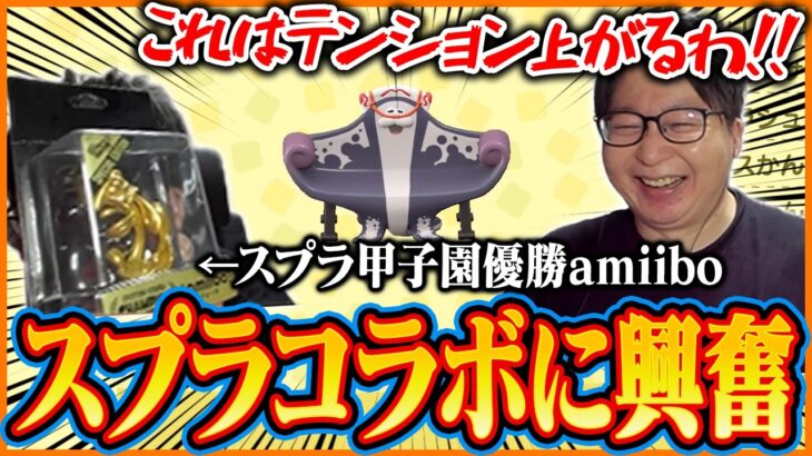 あつ森×スプラのコラボ家具を見てテンションが上がるたいじ【あつまれ どうぶつの森】